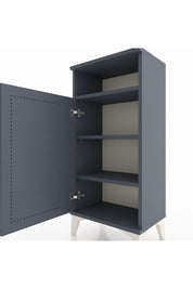 Arges Komodin 3 Raflı Tek Kapaklı 44x30x96 - S09M043V5A