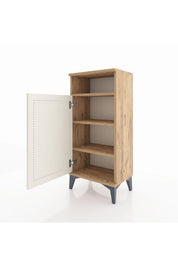 Arges Komodin 3 Raflı Tek Kapaklı 44x30x96 - S09M043V7A