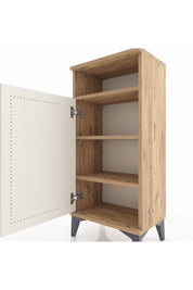 Arges Komodin 3 Raflı Tek Kapaklı 44x30x96 - S09M043V7A
