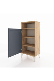 Arges Komodin 3 Raflı Tek Kapaklı 44x30x96 - S09M043V8A