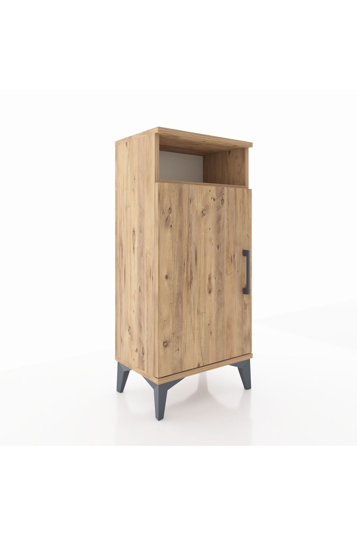 Arges Komodin 3 Raflı Tek Kapaklı 44x30x96 - S09M043V9A