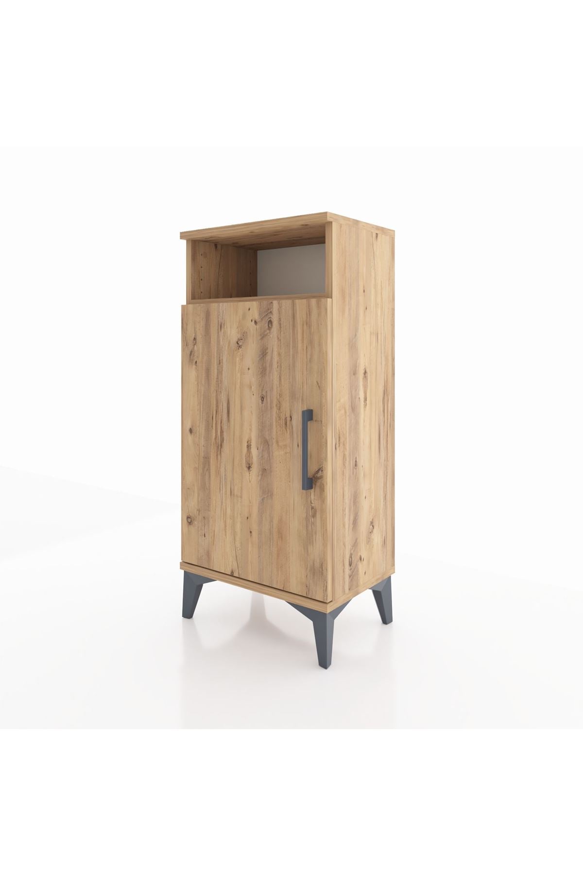 Arges Komodin 3 Raflı Tek Kapaklı 44x30x96 - S09M043V9A