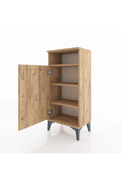 Arges Komodin 3 Raflı Tek Kapaklı 44x30x96 - S09M043V9A
