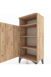 Arges Komodin 3 Raflı Tek Kapaklı 44x30x96 - S09M043V9A
