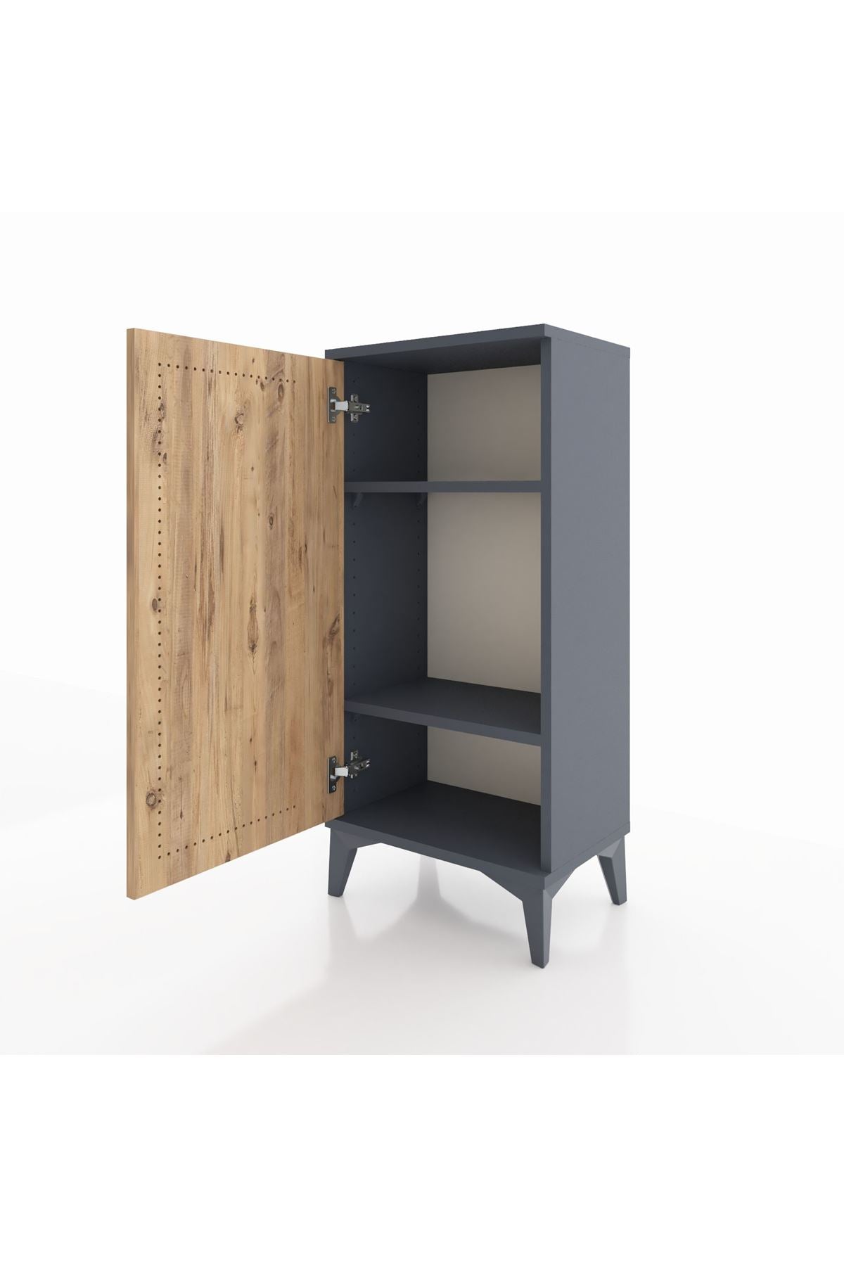 Arges Komodin 2 Raflı Tek Kapaklı 44x30x96 - S09M044V6A