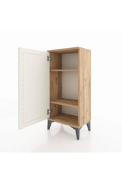 Arges Komodin 2 Raflı Tek Kapaklı 44x30x96 - S09M044V7A