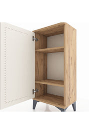 Arges Komodin 2 Raflı Tek Kapaklı 44x30x96 - S09M044V7A