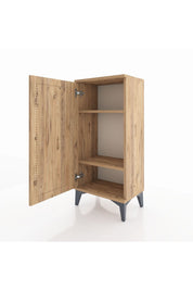 Arges Komodin 2 Raflı Tek Kapaklı 44x30x96 - S09M044V9A