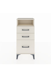 Arges Komodin Tek Raflı 3 Çekmeceli 44x30x96 - S09M010V1A