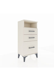 Arges Komodin Tek Raflı 3 Çekmeceli 44x30x96 - S09M010V1A