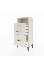 Arges Komodin Tek Raflı 3 Çekmeceli 44x30x96 - S09M010V1A