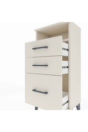 Arges Komodin Tek Raflı 3 Çekmeceli 44x30x96 - S09M010V1A