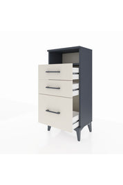 Arges Komodin Tek Raflı 3 Çekmeceli 44x30x96 - S09M010V4A