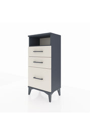 Arges Komodin Tek Raflı 3 Çekmeceli 44x30x96 - S09M010V4A