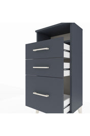 Arges Komodin Tek Raflı 3 Çekmeceli 44x30x96 - S09M010V5A
