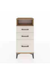 Arges Komodin Tek Raflı 3 Çekmeceli 44x30x96 - S09M010V7A