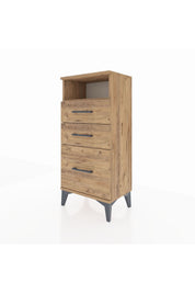 Arges Komodin Tek Raflı 3 Çekmeceli 44x30x96 - S09M010V9A