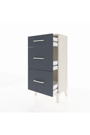 Arges Komodin 3 Çekmeceli 44x30x96 - S09M011V2A
