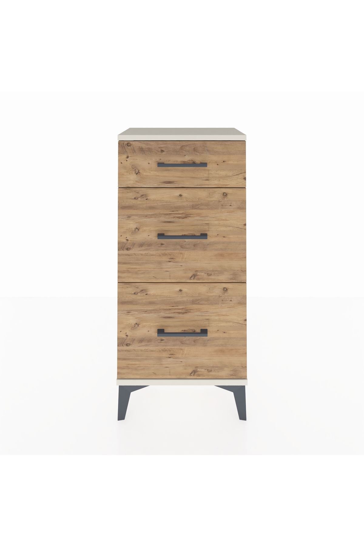 Arges Komodin 3 Çekmeceli 44x30x96 - S09M011V3A