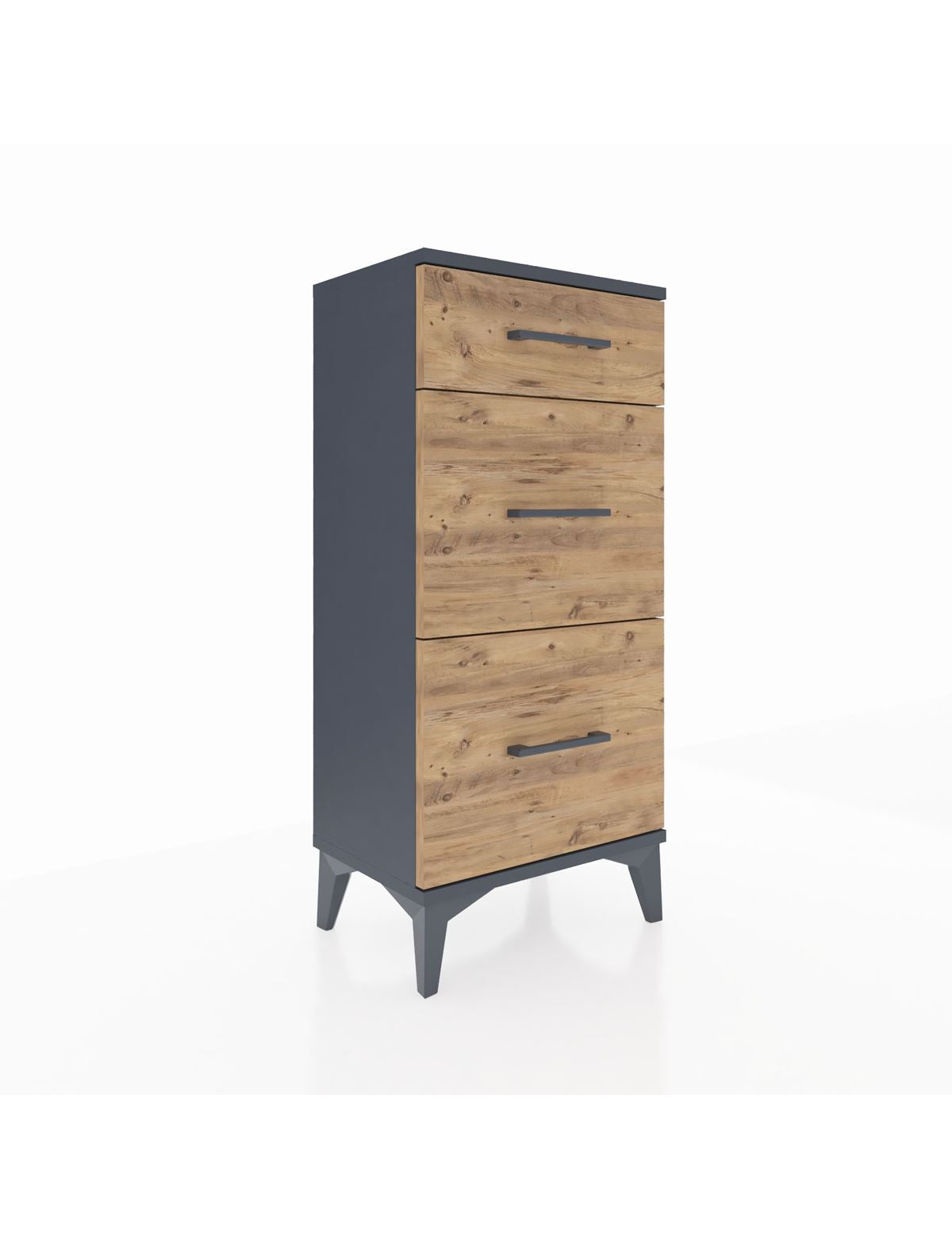 Arges Komodin 3 Çekmeceli 44x30x96 - S09M011V6A
