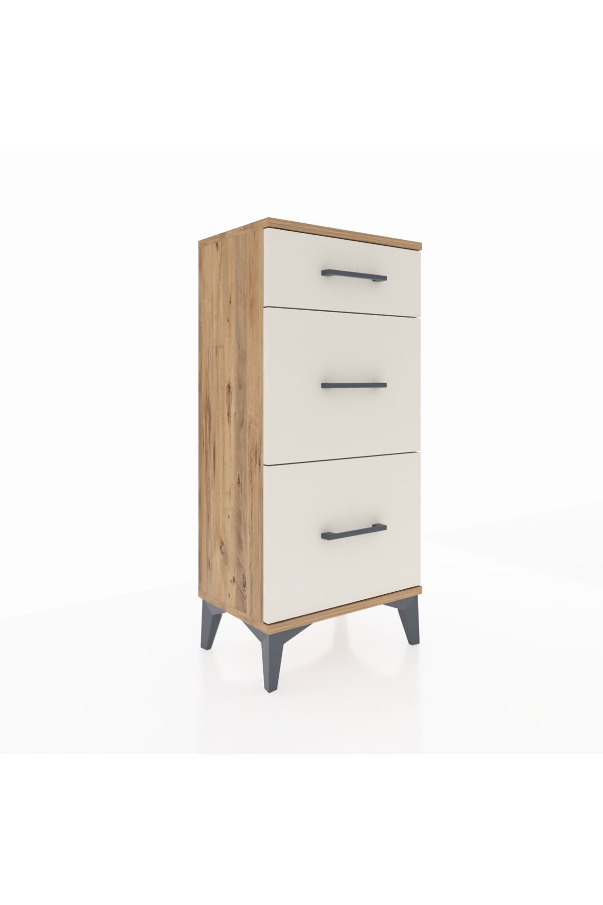 Arges Komodin 3 Çekmeceli 44x30x96 - S09M011V7A