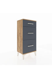 Arges Komodin 3 Çekmeceli 44x30x96 - S09M011V8A