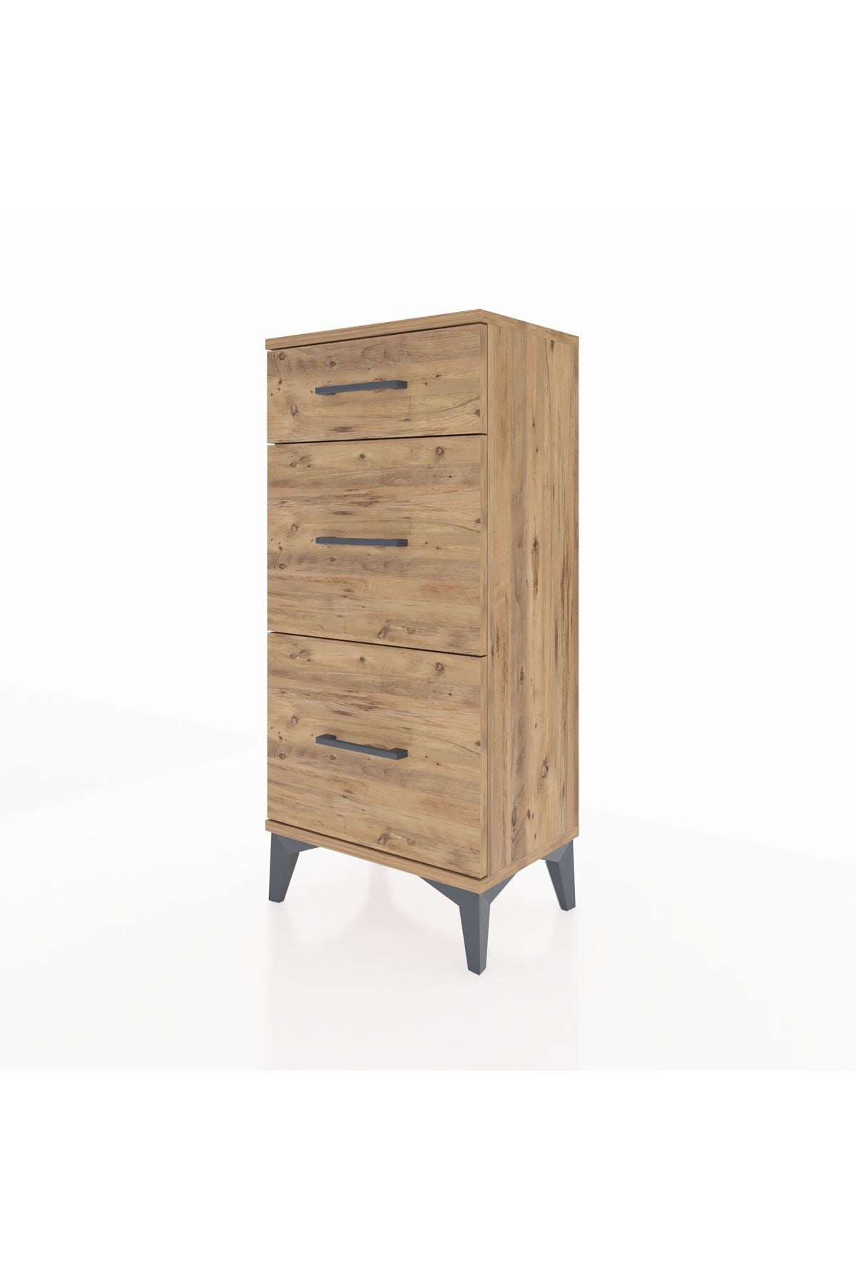 Arges Komodin 3 Çekmeceli 44x30x96 - S09M011V9A