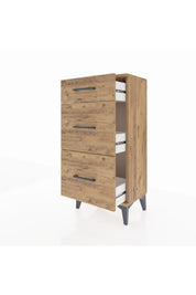 Arges Komodin 3 Çekmeceli 44x30x96 - S09M011V9A