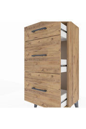 Arges Komodin 3 Çekmeceli 44x30x96 - S09M011V9A