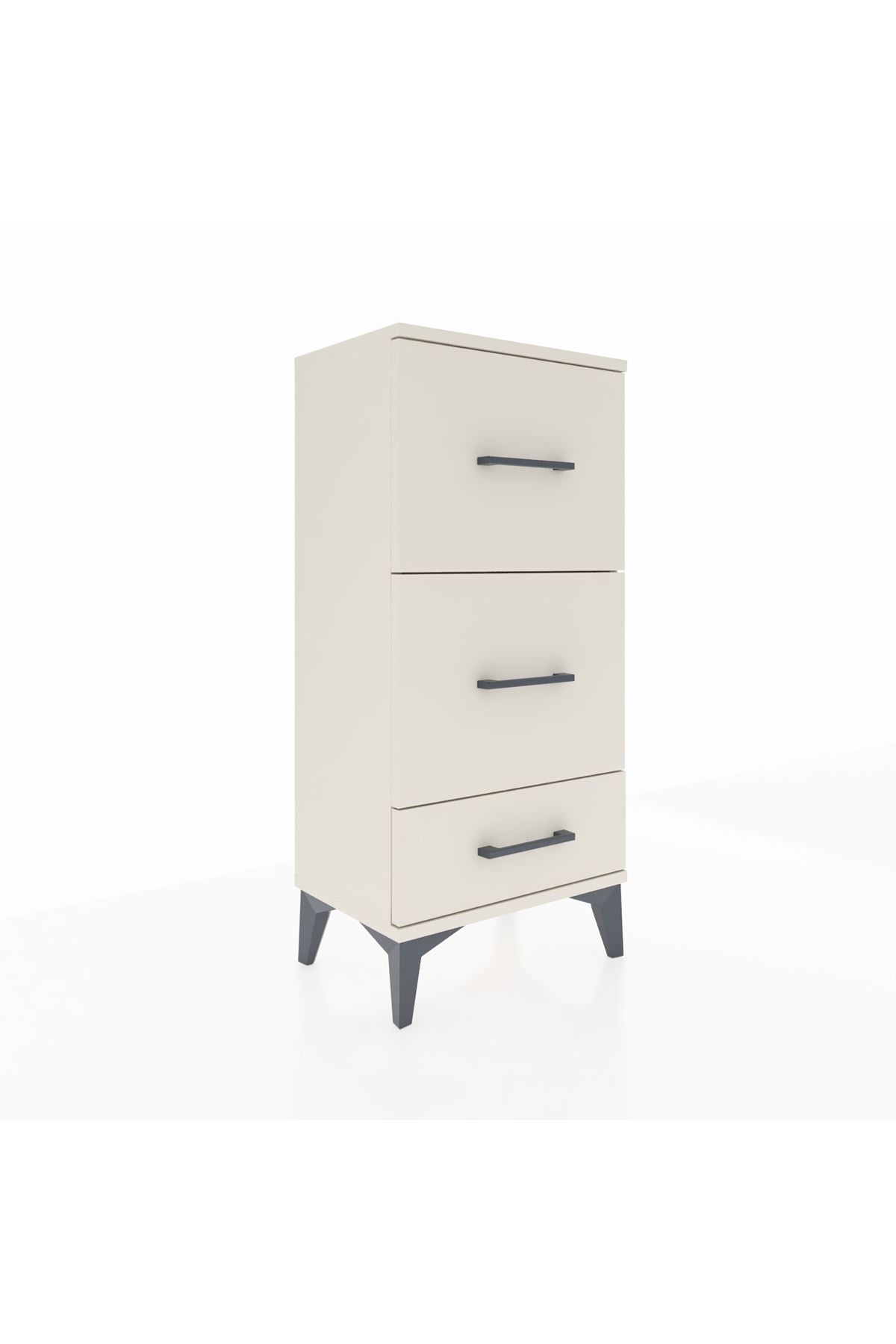 Arges Komodin 3 Çekmeceli 44x30x96 - S09M012V1A