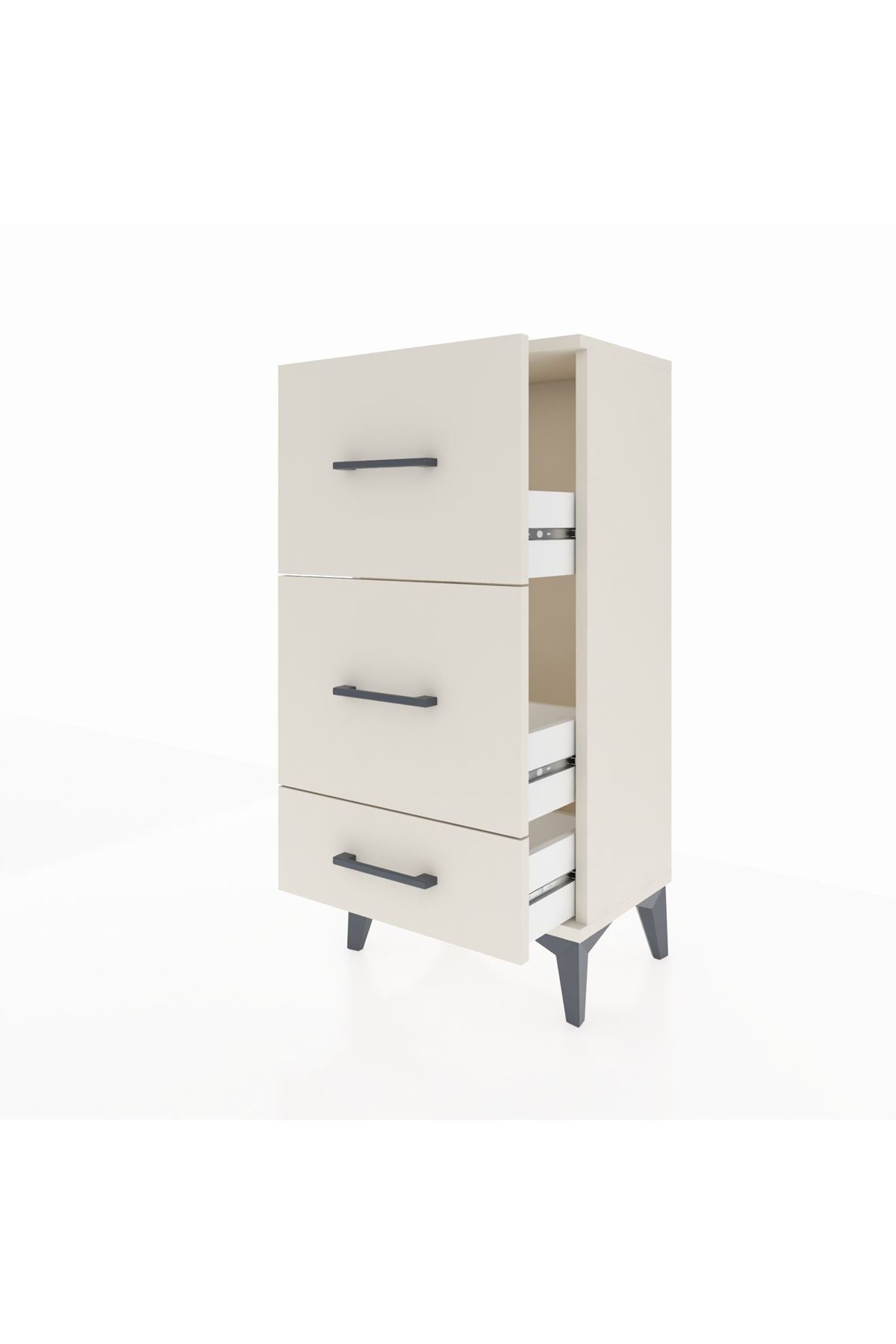 Arges Komodin 3 Çekmeceli 44x30x96 - S09M012V1A