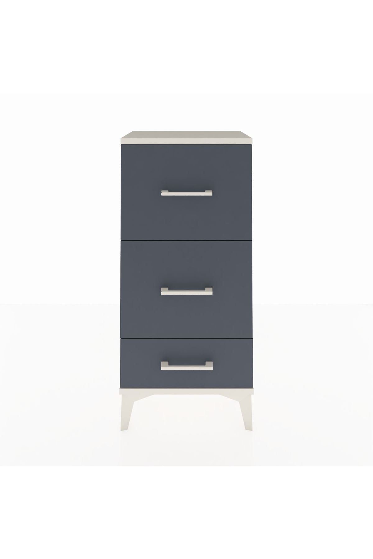 Arges Komodin 3 Çekmeceli 44x30x96 - S09M012V2A