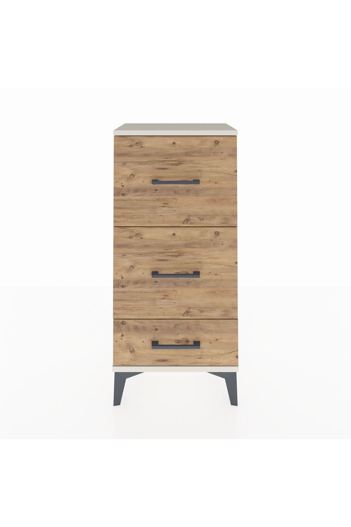 Arges Komodin 3 Çekmeceli 44x30x96 - S09M012V3A