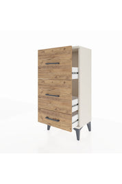 Arges Komodin 3 Çekmeceli 44x30x96 - S09M012V3A