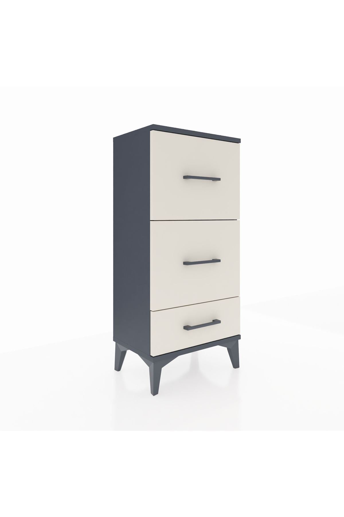 Arges Komodin 3 Çekmeceli 44x30x96 - S09M012V4A