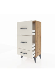Arges Komodin 3 Çekmeceli 44x30x96 - S09M012V7A