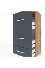 Arges Komodin 3 Çekmeceli 44x30x96 - S09M012V8A