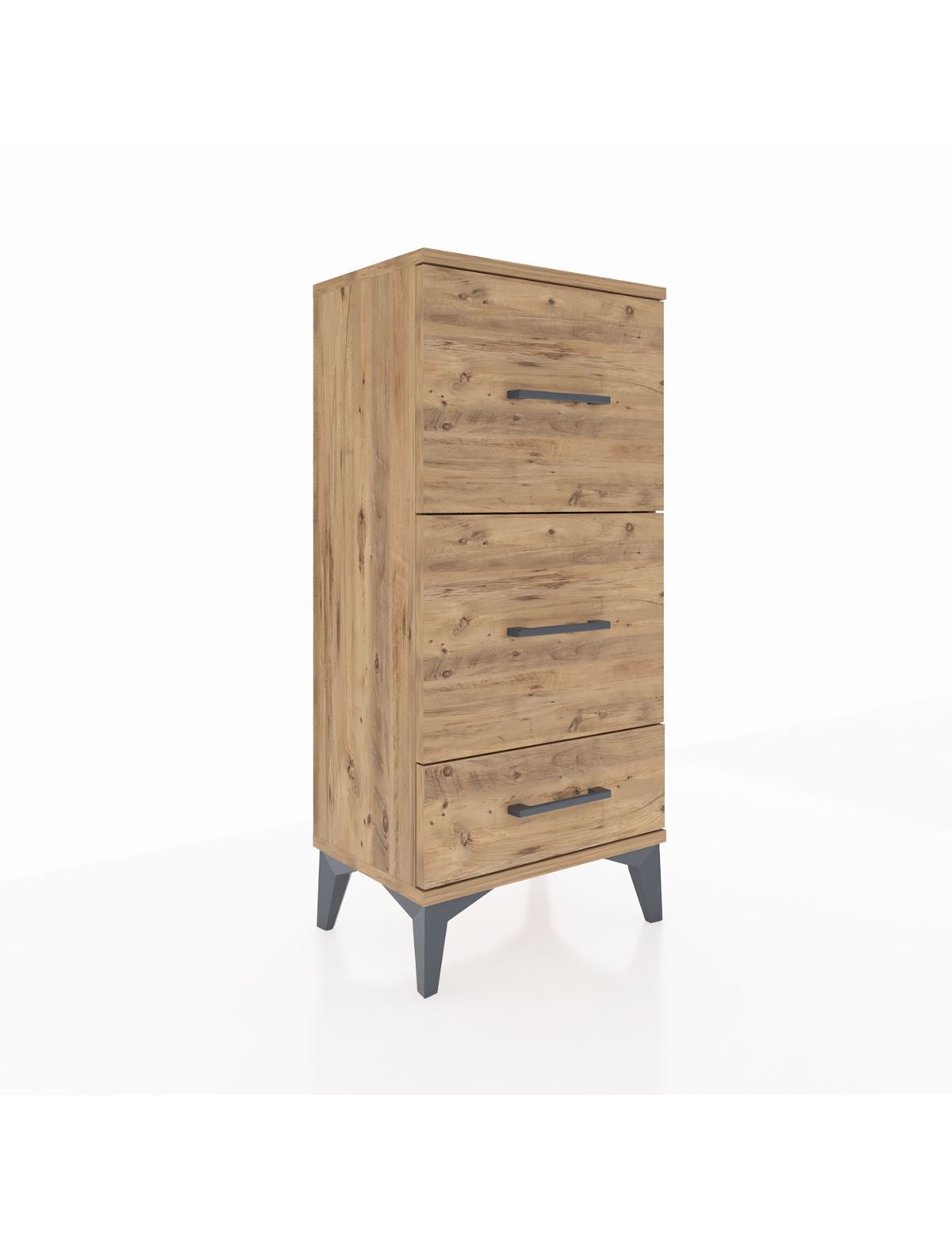 Arges Komodin 3 Çekmeceli 44x30x96 - S09M012V9A