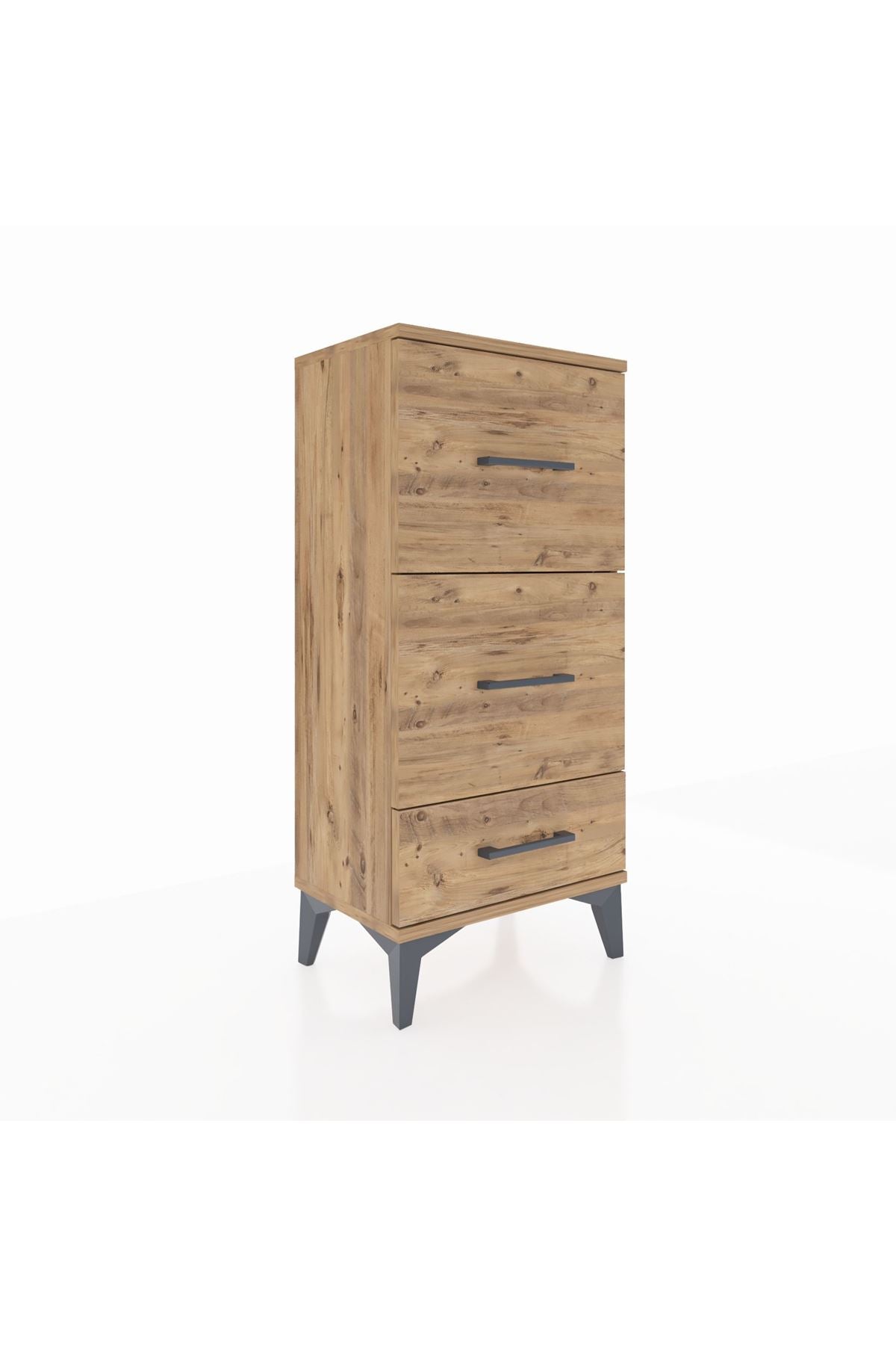 Arges Komodin 3 Çekmeceli 44x30x96 - S09M012V9A