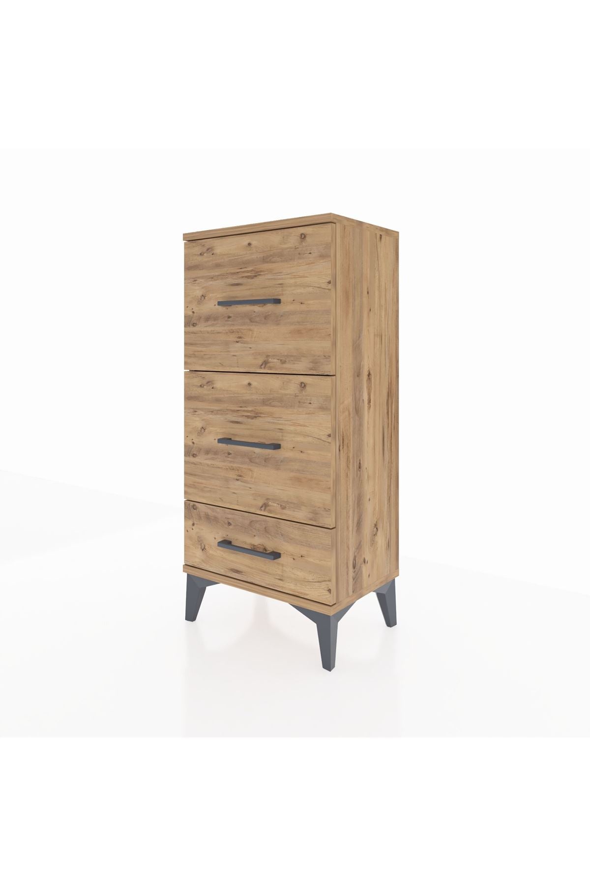 Arges Komodin 3 Çekmeceli 44x30x96 - S09M012V9A