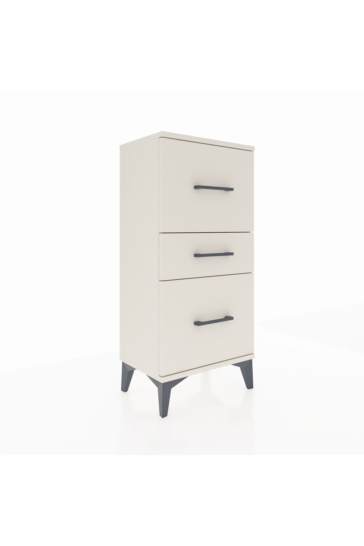 Arges Komodin 3 Çekmeceli 44x30x96 - S09M013V1A