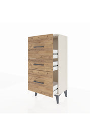 Arges Komodin 3 Çekmeceli 44x30x96 - S09M013V3A