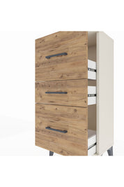 Arges Komodin 3 Çekmeceli 44x30x96 - S09M013V3A