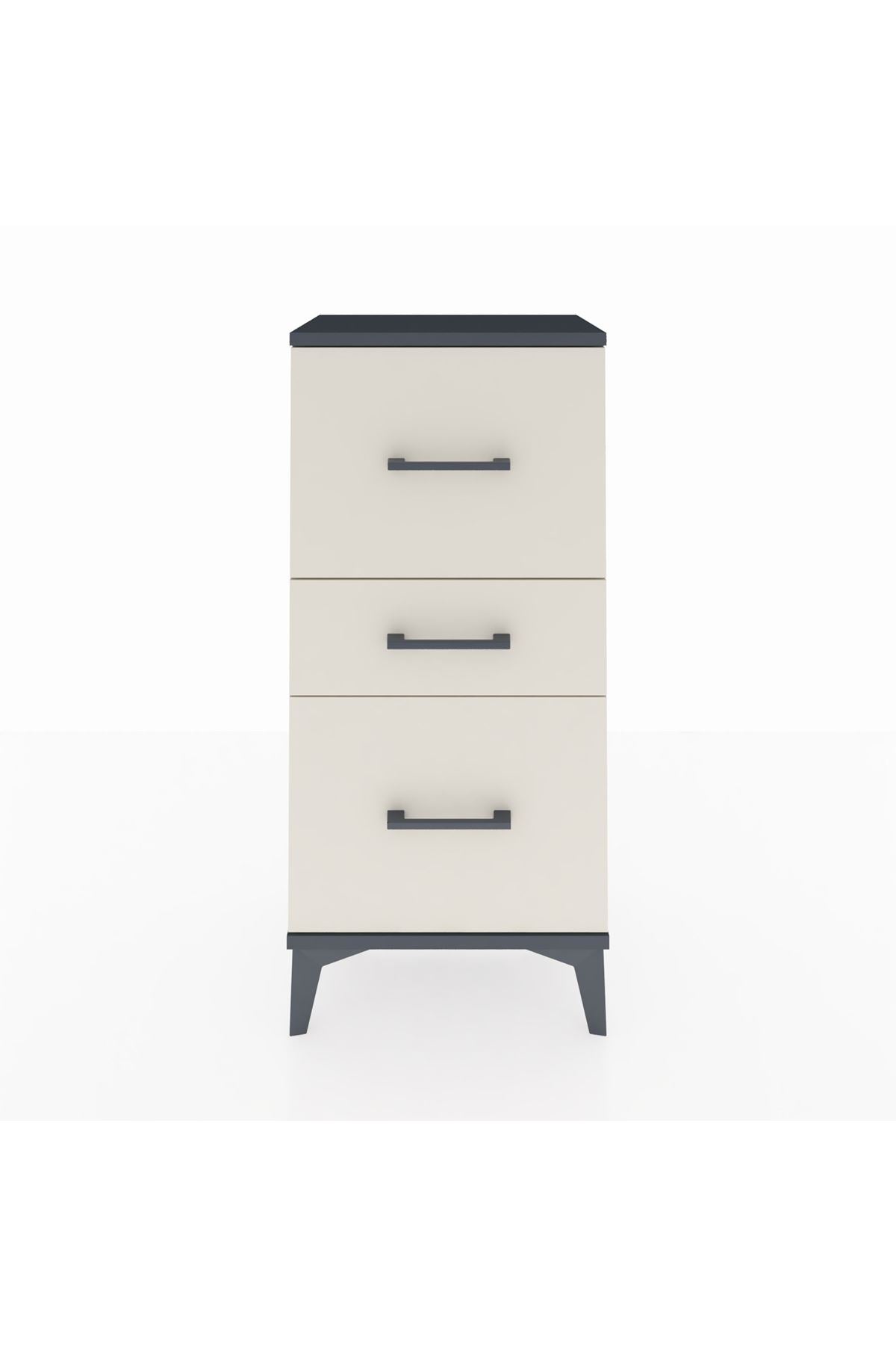 Arges Komodin 3 Çekmeceli 44x30x96 - S09M013V4A