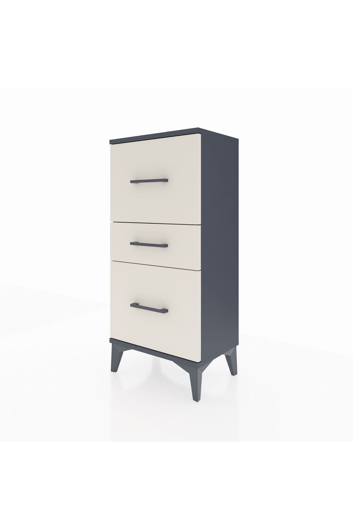 Arges Komodin 3 Çekmeceli 44x30x96 - S09M013V4A