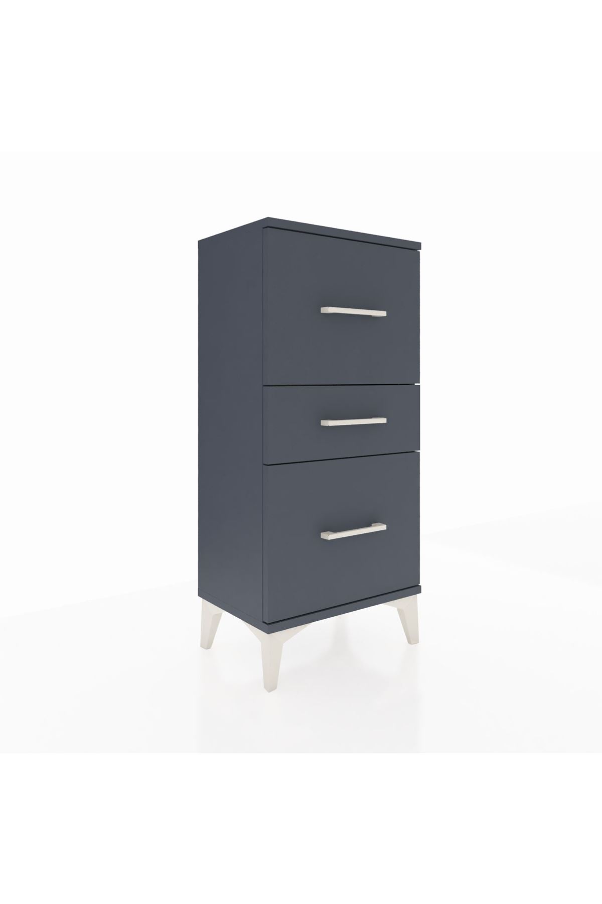Arges Komodin 3 Çekmeceli 44x30x96 - S09M013V5A