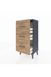 Arges Komodin 3 Çekmeceli 44x30x96 - S09M013V6A