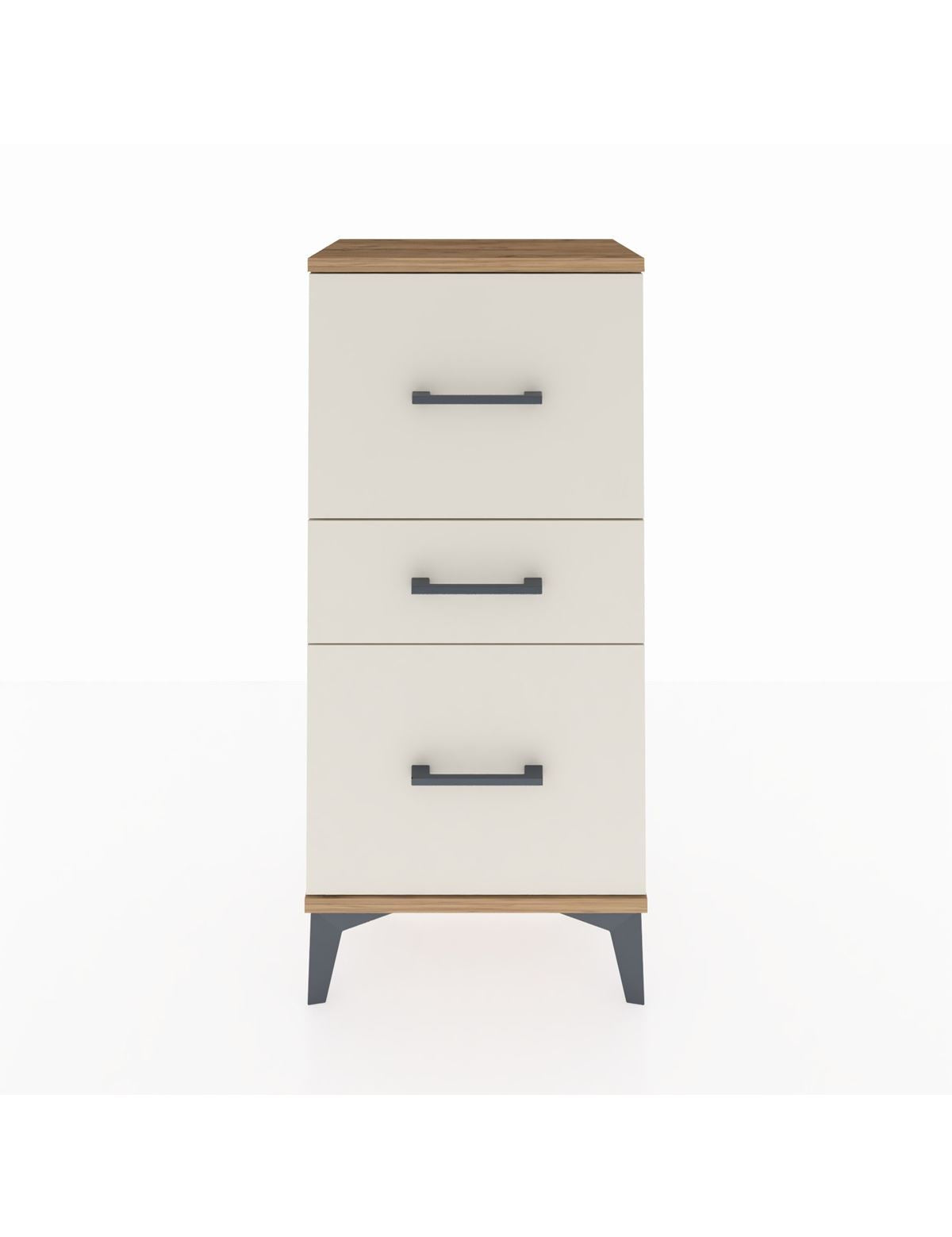 Arges Komodin 3 Çekmeceli 44x30x96 - S09M013V7A
