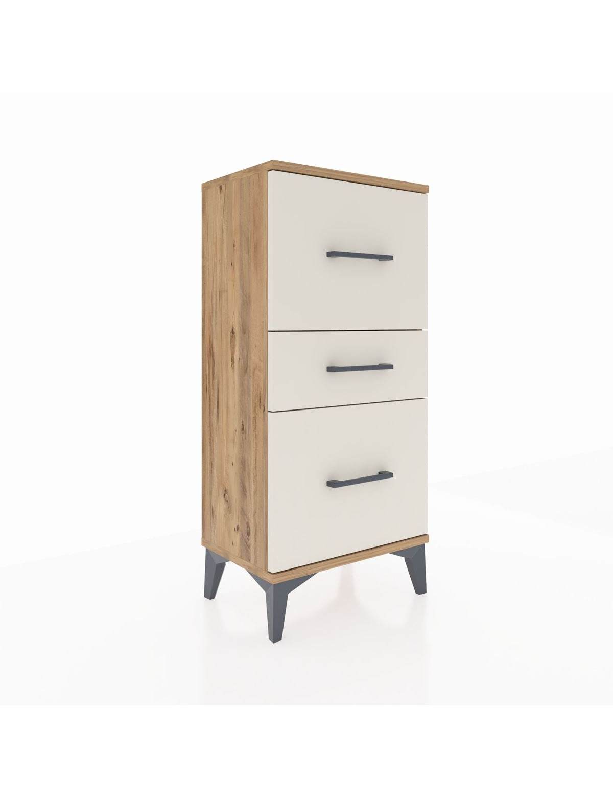 Arges Komodin 3 Çekmeceli 44x30x96 - S09M013V7A