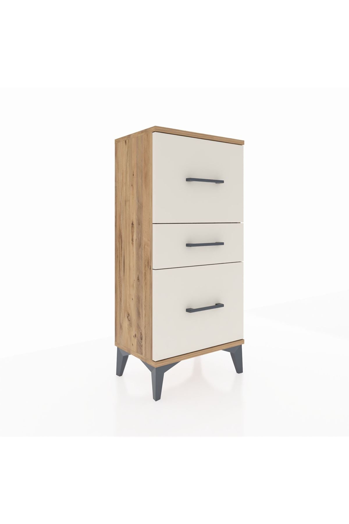 Arges Komodin 3 Çekmeceli 44x30x96 - S09M013V7A